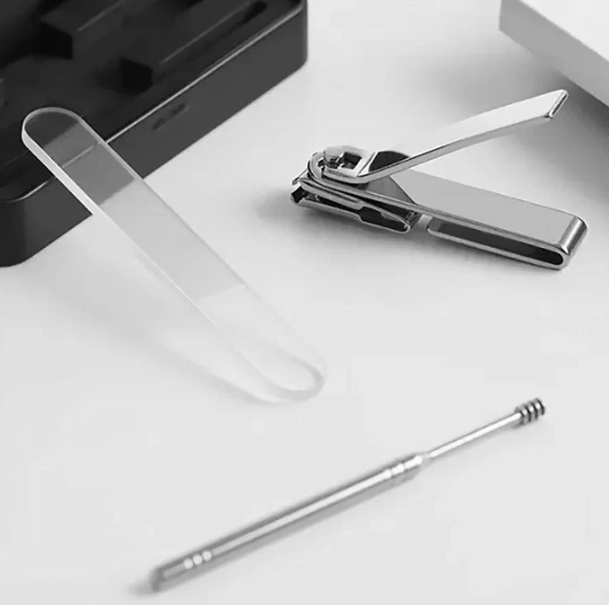thumb картинка Маникюрный набор HuoHou No Splash Nail Clippers Set With Metal Case (HU0210) от магазина Fastoo