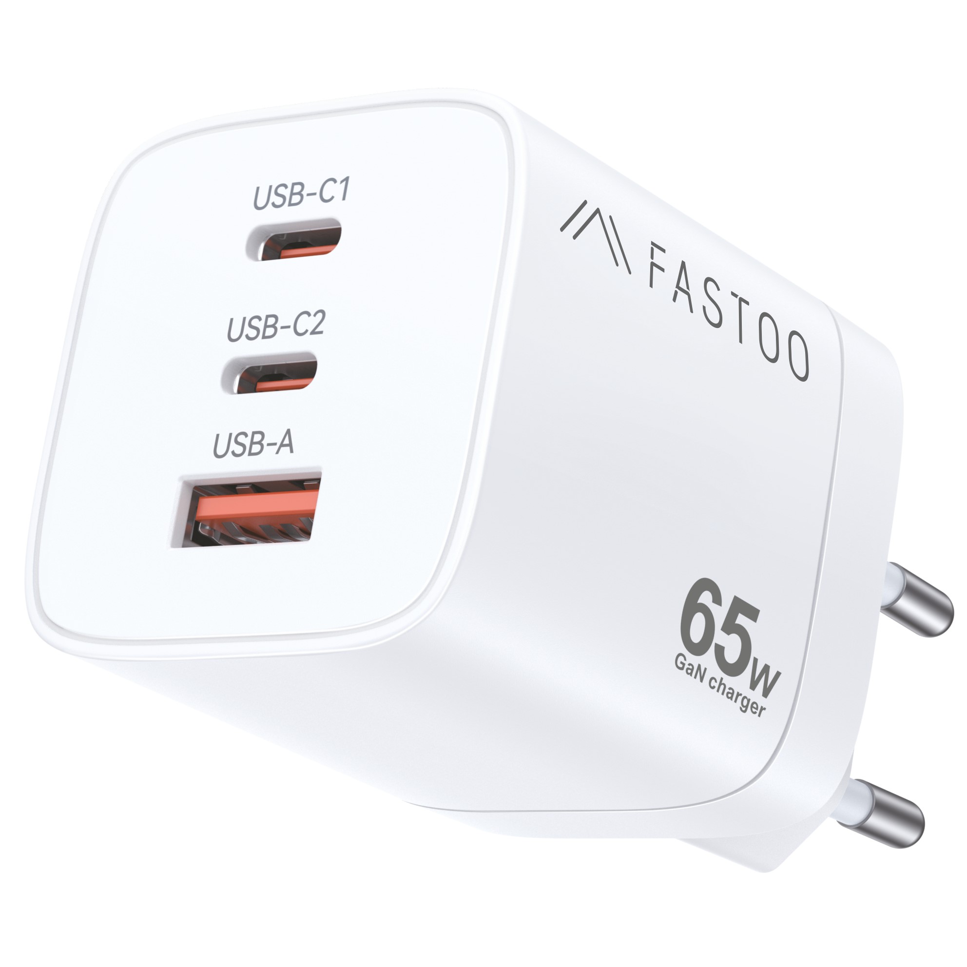 thumb картинка Сетевое зарядное устройства Fastoo GaN Charger 65W A+C+C от магазина Fastoo