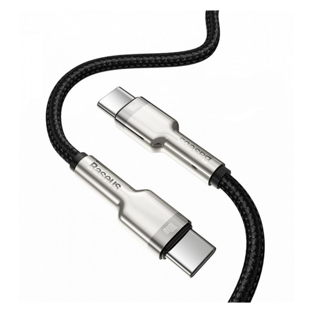 thumb картинка Кабель Baseus магнитный Cafule Type-C to Type-C 100W 1m от магазина Fastoo