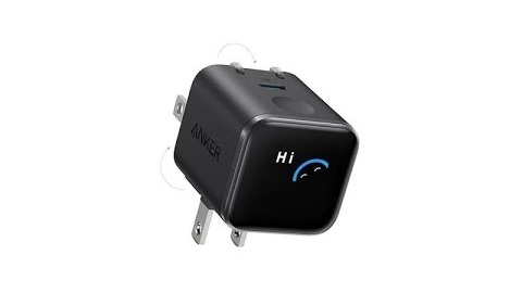 thumb картинка Сетевое зарядное устройство Anker Nano Charger 45W Smart Display от магазина Fastoo