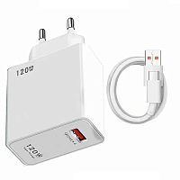 картинка Сетевое зарядное устройство Xiaomi 120W Gan Charger Set магазин Fastoo являющийся официальным дистрибьютором в России 