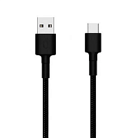 картинка Кабель Xiaomi Mi Braided USB Type-C 100cm магазин Fastoo являющийся официальным дистрибьютором в России 